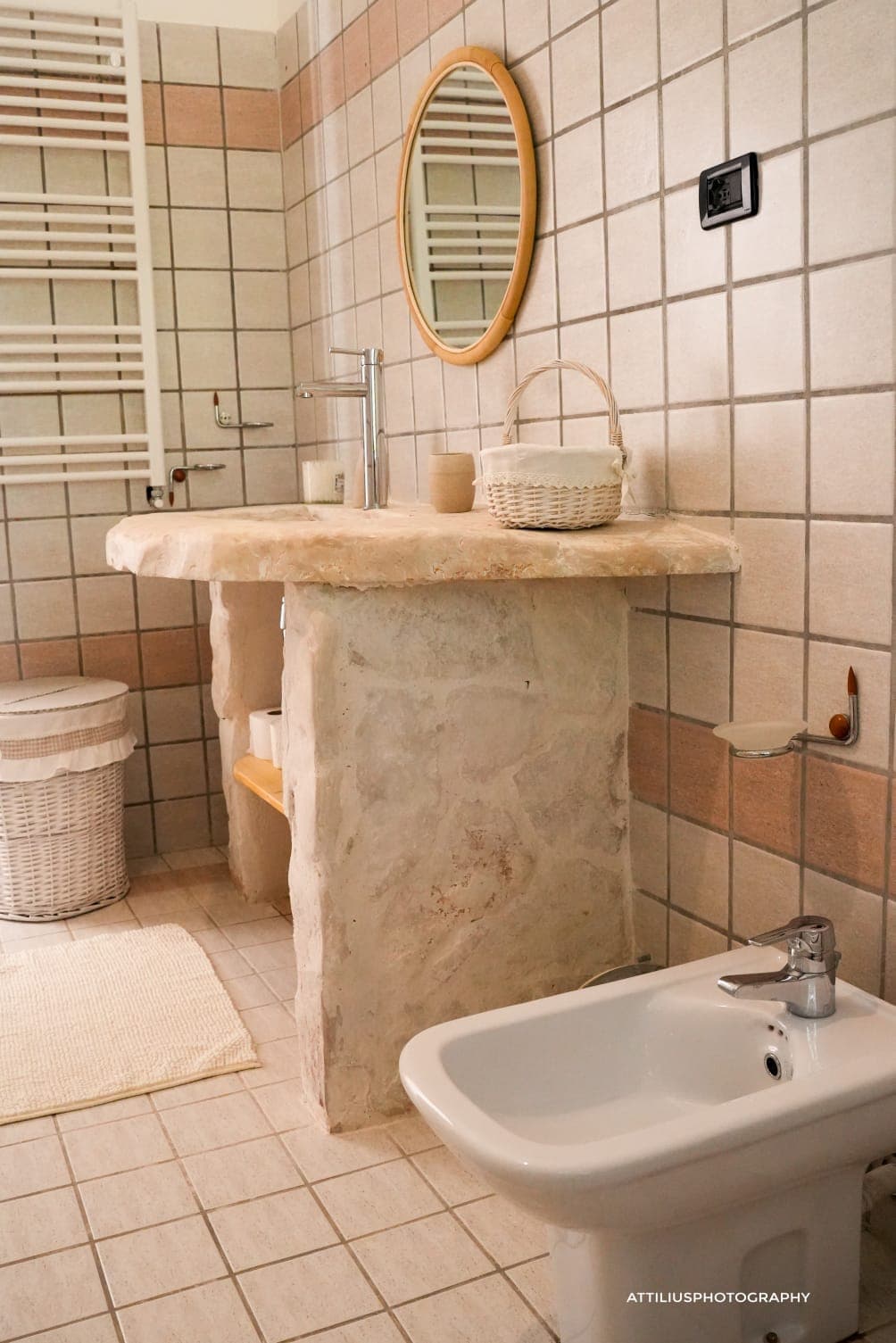 Illustrazione del bagno